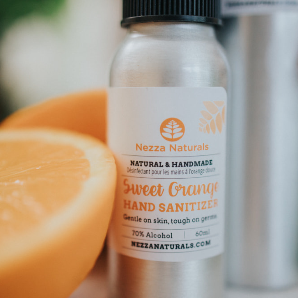 Orange hand hot sale sanitizer