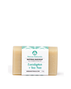 Nezza Naturals all Natural Bar Soap in Eucalyptus and Tea Tree