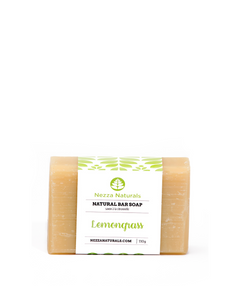 Nezza Naturals all Natural Bar Soap in Lemongrass