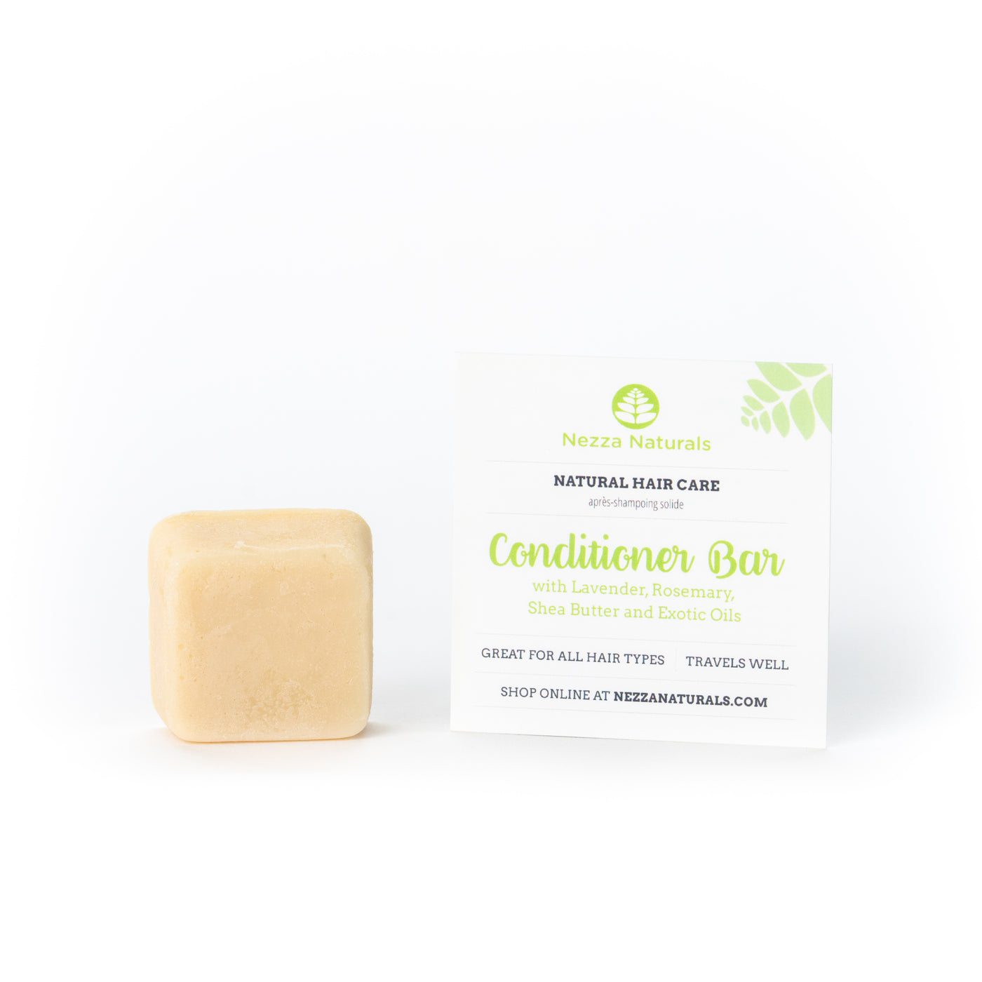 Nezza Naturals Lavender Rosemary Conditioner Bar Small