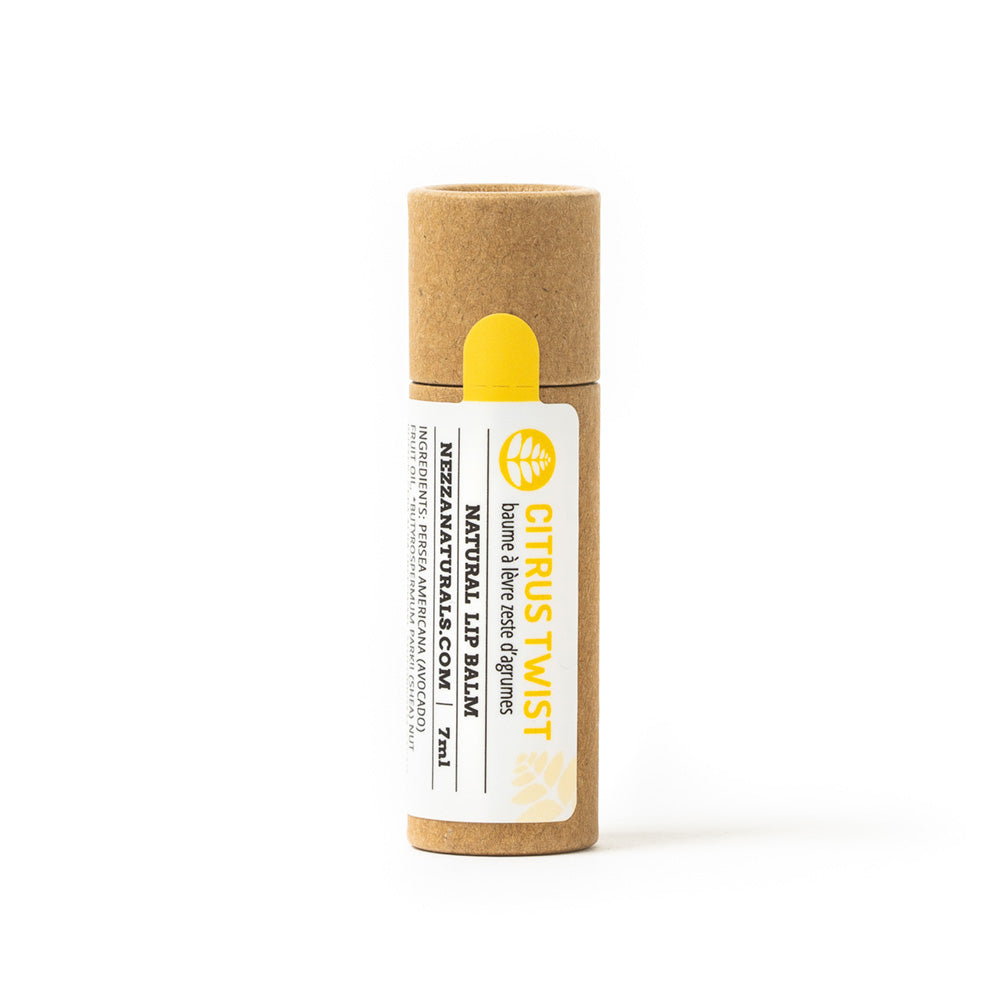 Nezza Naturals' Natural Lip Balm - Citrus Twist