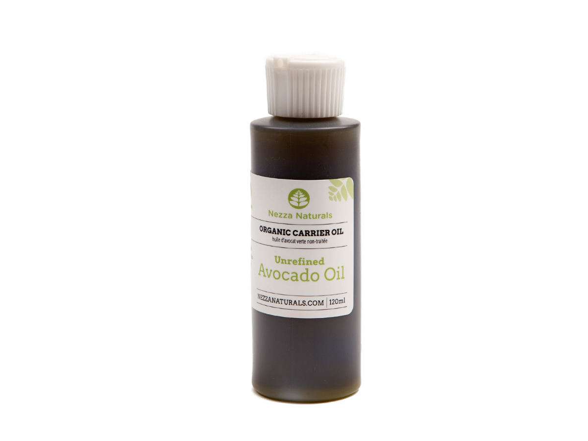unrefined green avocado carrier oil | organic | natural | Nezza Naturals