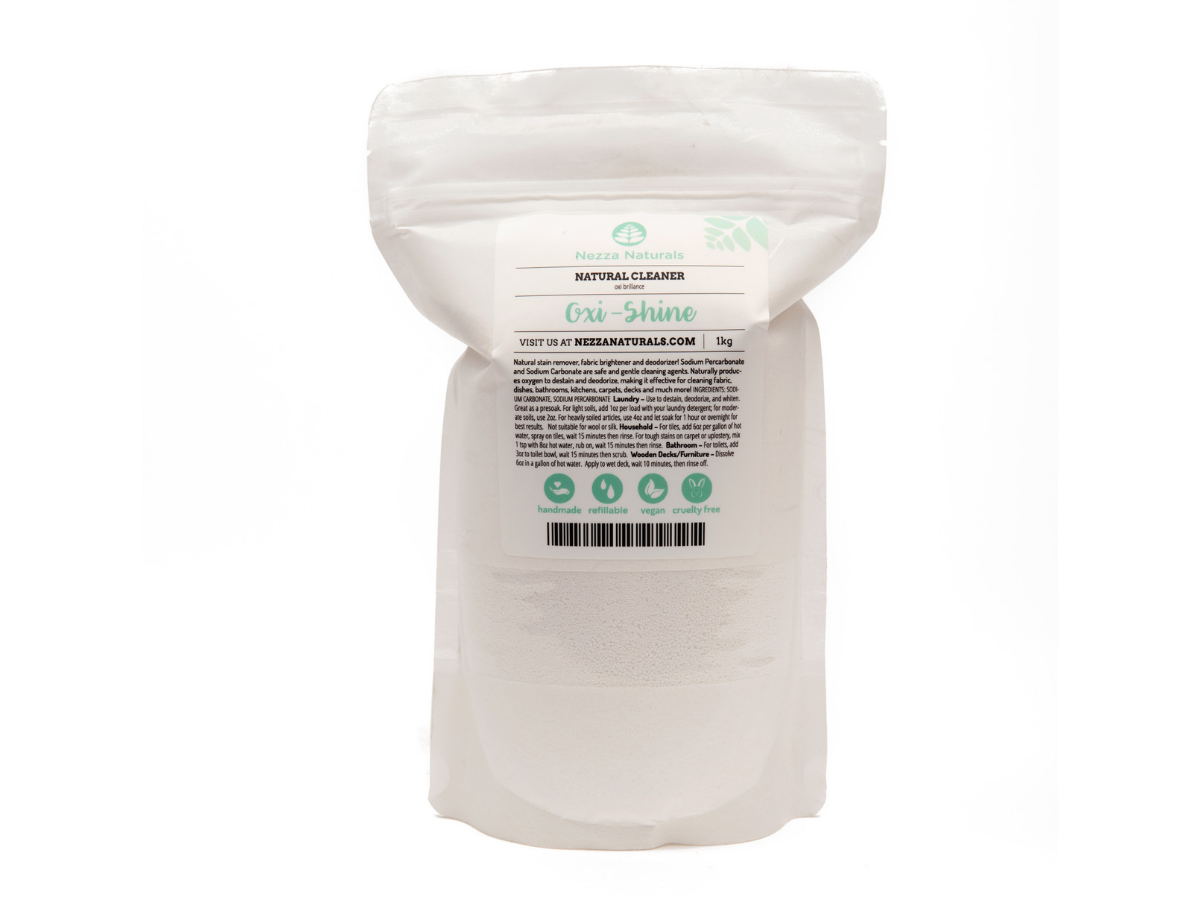 oxi-shine natural cleaner | organic | natural | Nezza Naturals