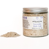 Lavender Bath Salts — In Glass