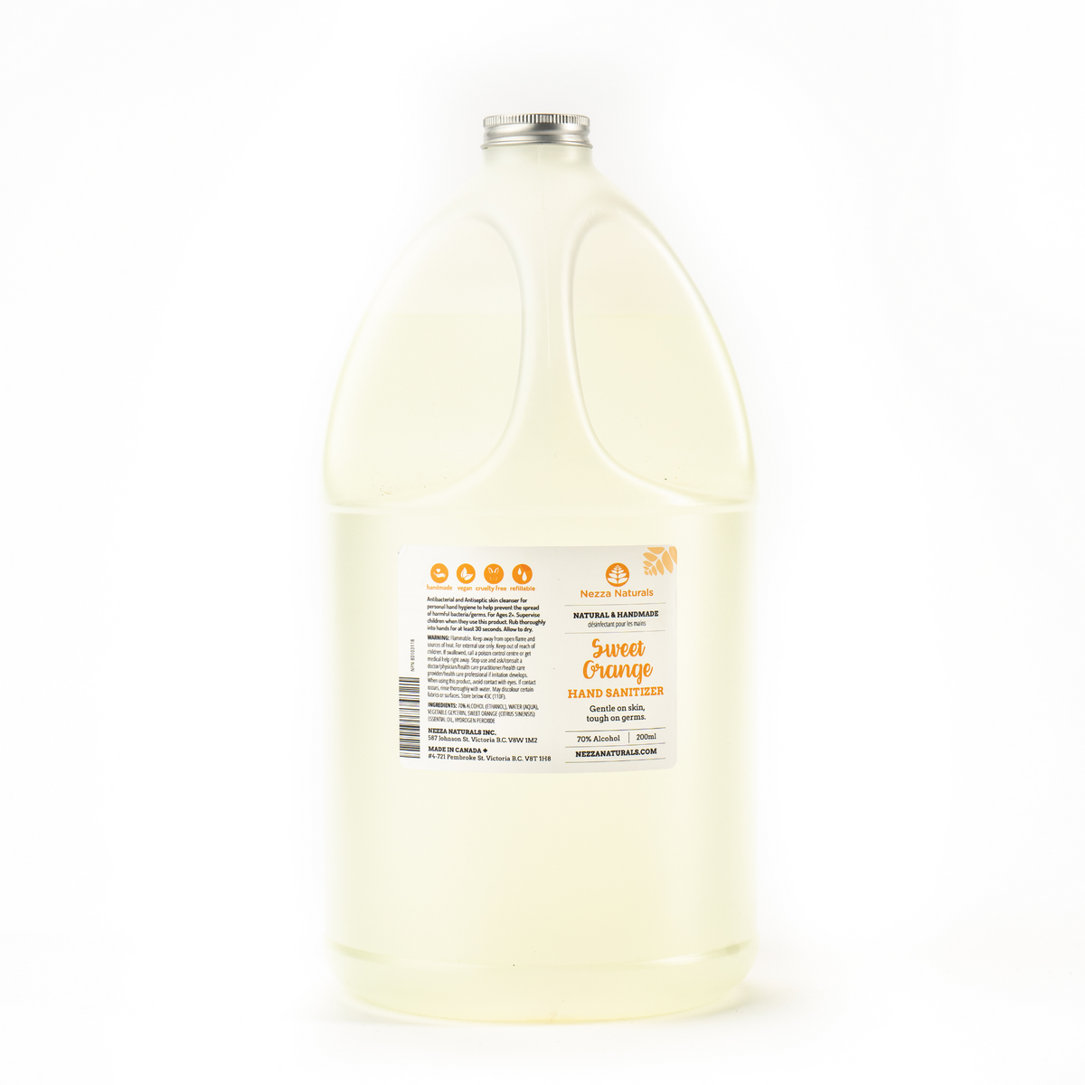 Hand Sanitizer Spray in Sweet Orange 4L