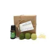 Car Diffuser Set - Green/Woodland