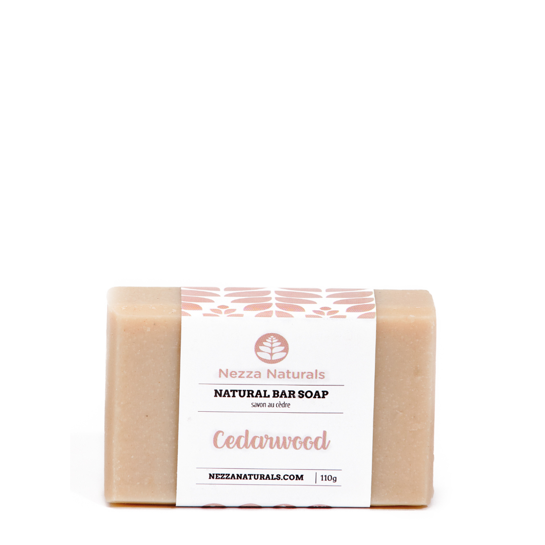 Nezza Naturals all Natural Bar Soap in Cedarwood