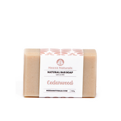 Nezza Naturals all Natural Bar Soap in Cedarwood