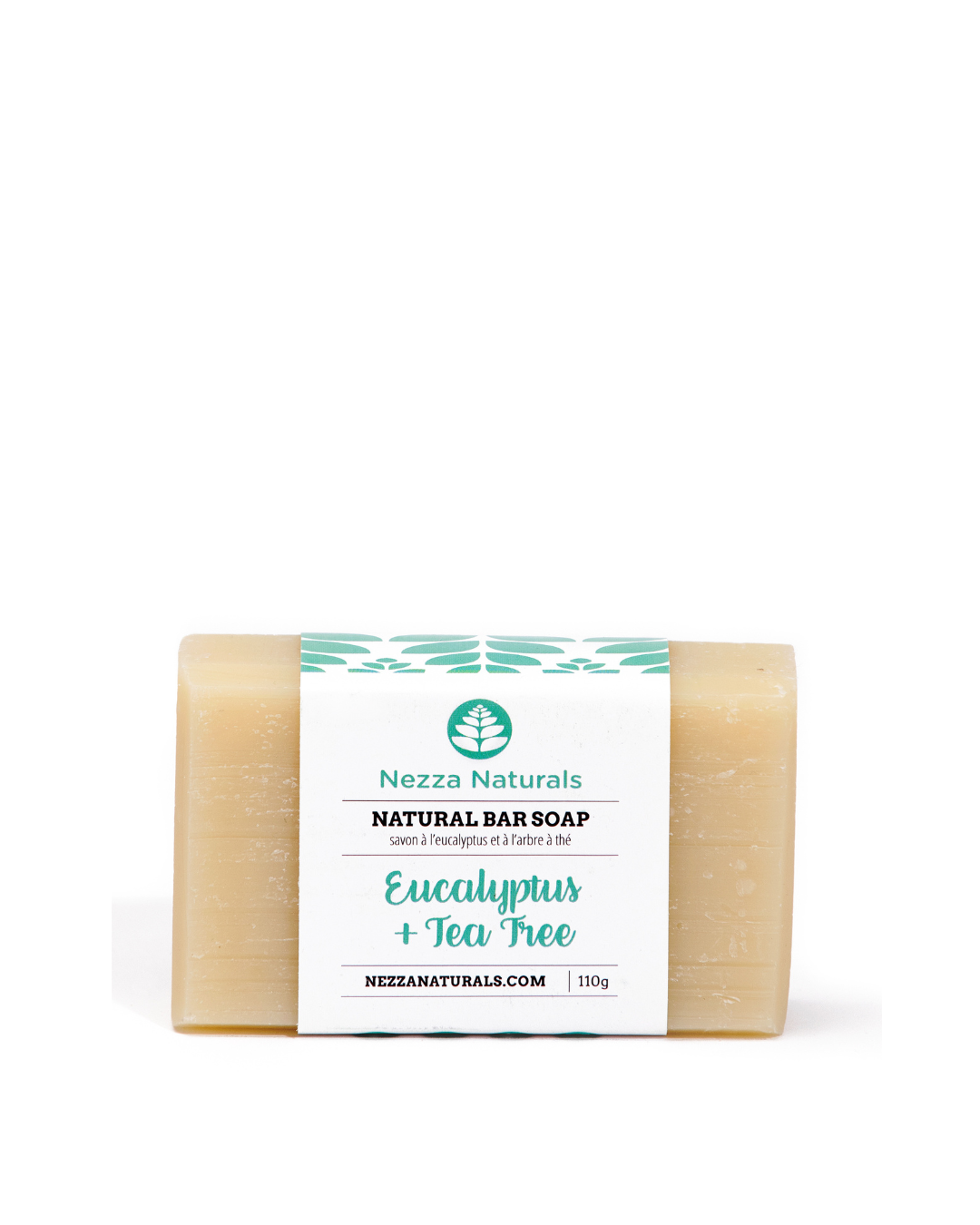 Nezza Naturals all Natural Bar Soap in Eucalyptus and Tea Tree 