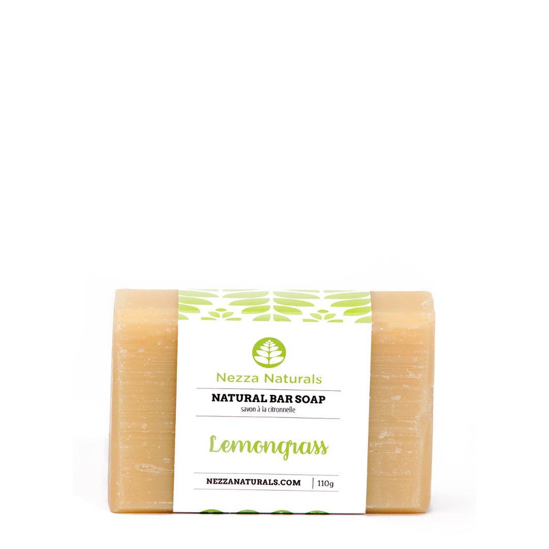 Nezza Naturals all Natural Bar Soap in Lemongrass