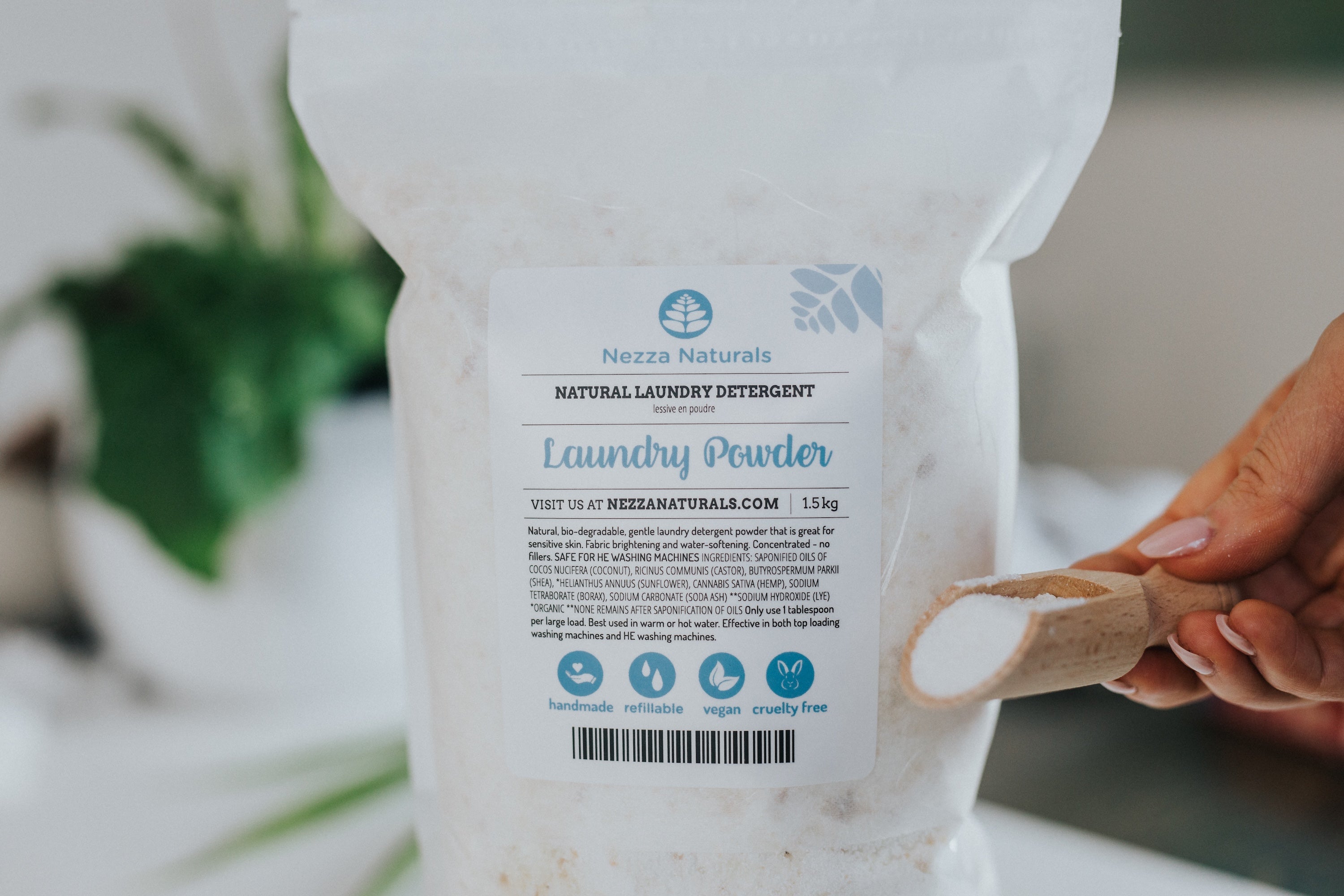 Natural Laundry Detergent Powder – Nezza Naturals