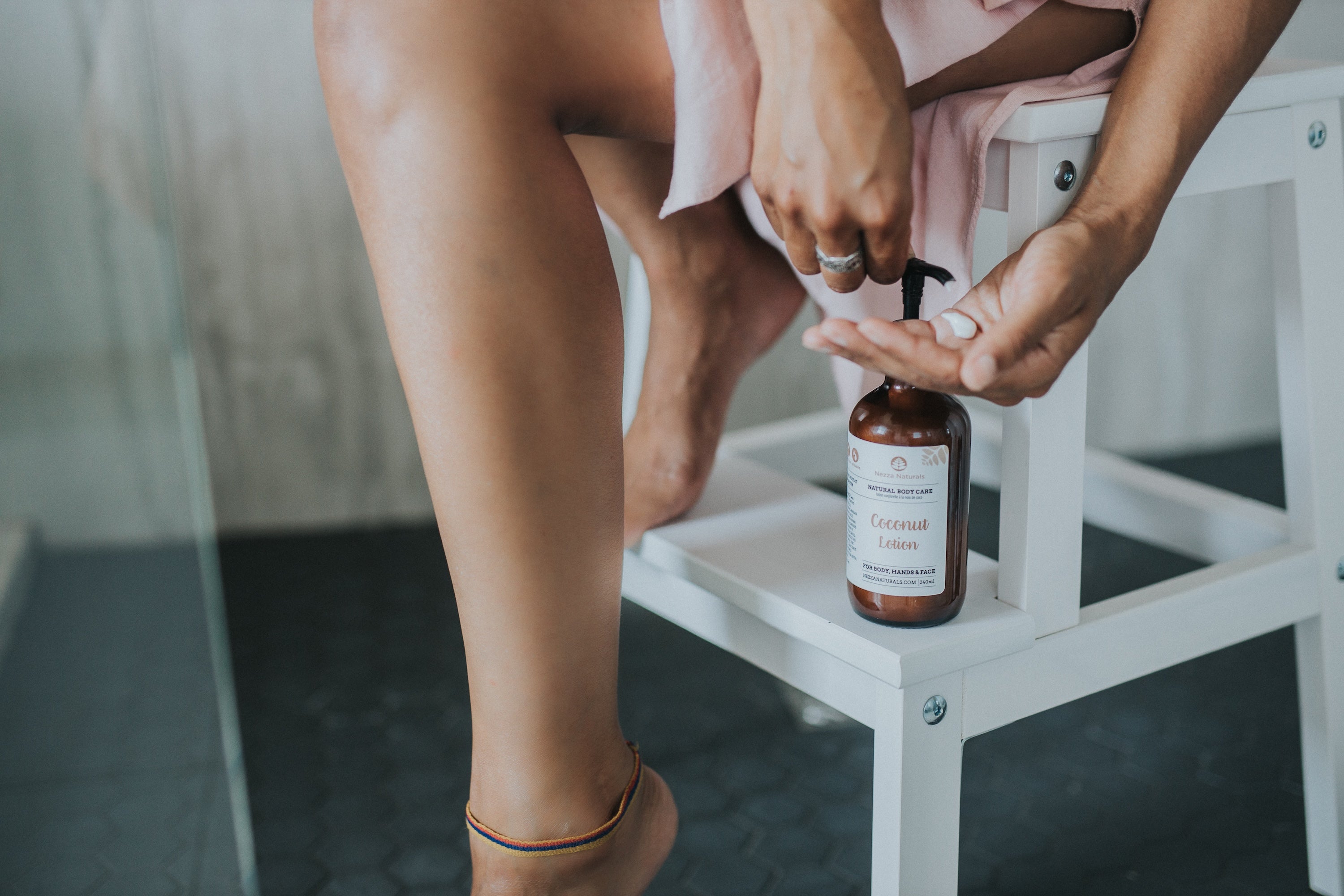 Nezza Naturals Coconut Lotion All natural Body lotion