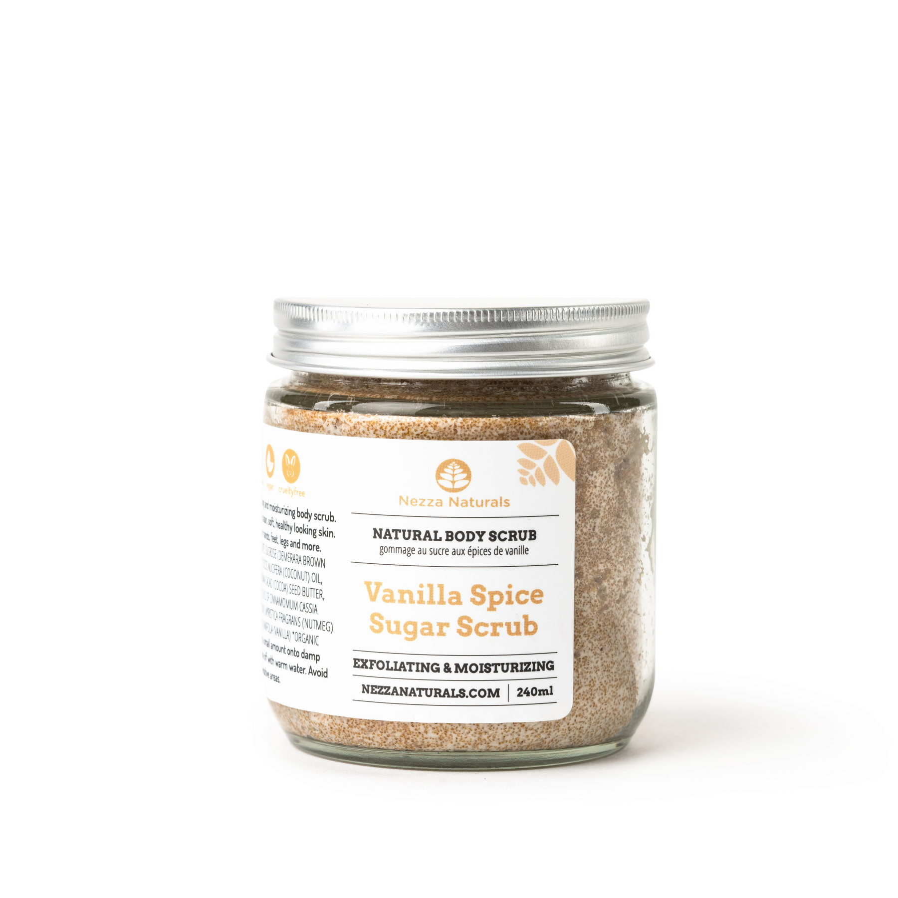 Vanilla Spice Sugar Scrub