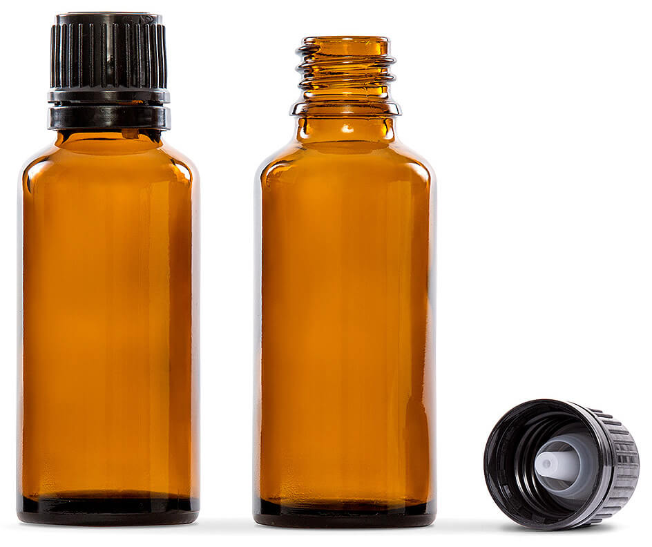 Essential Oil Glass Bottles with Droppers