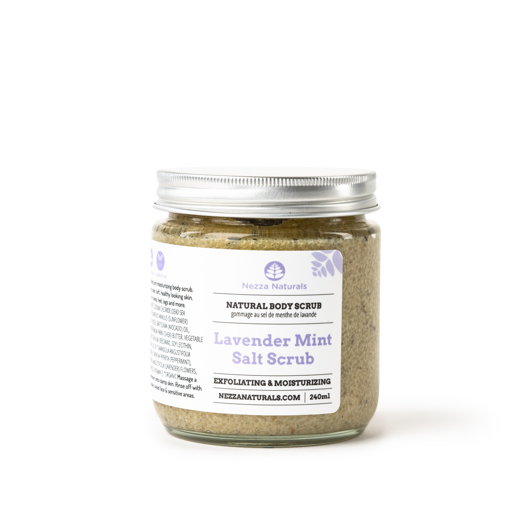 Lavender Mint Salt Scrub