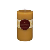 Beeswax Round Pillar Candle 5"x3"