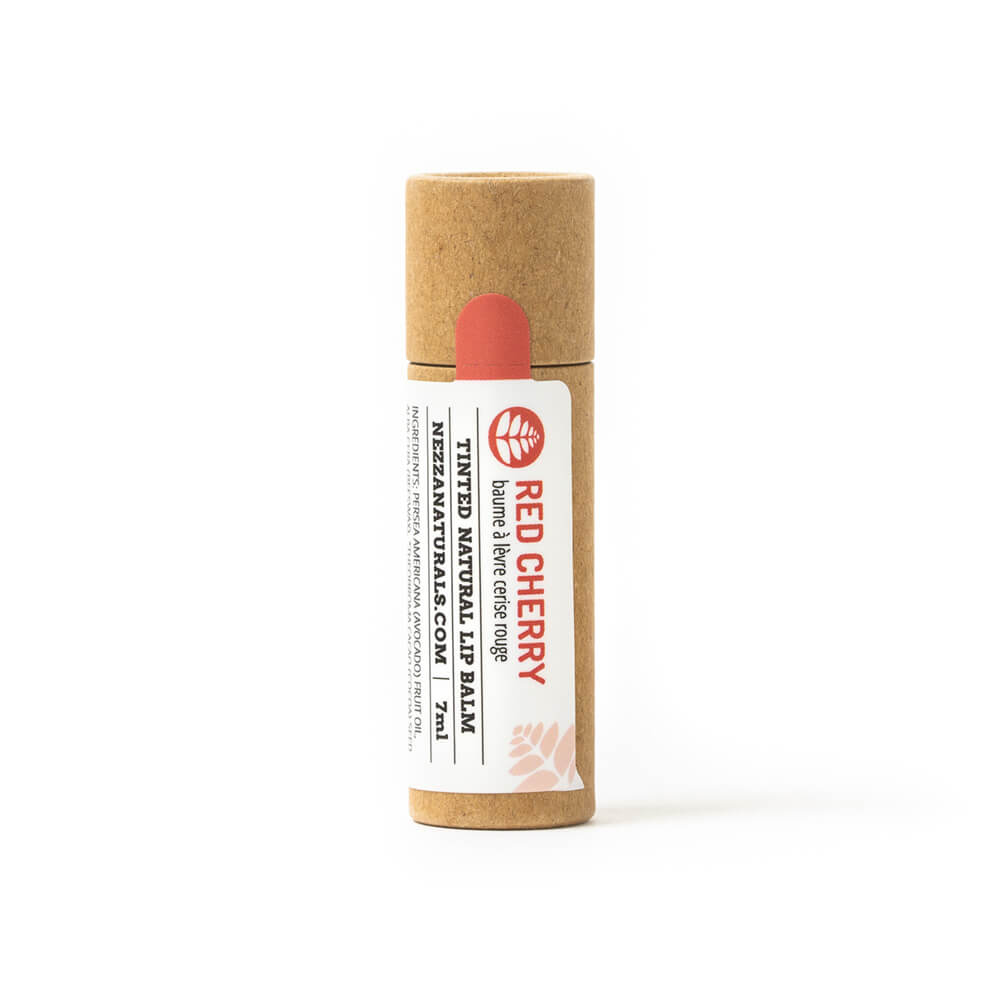 Nezza Naturals' Tinted Natural Lip Balm - Red Cherry