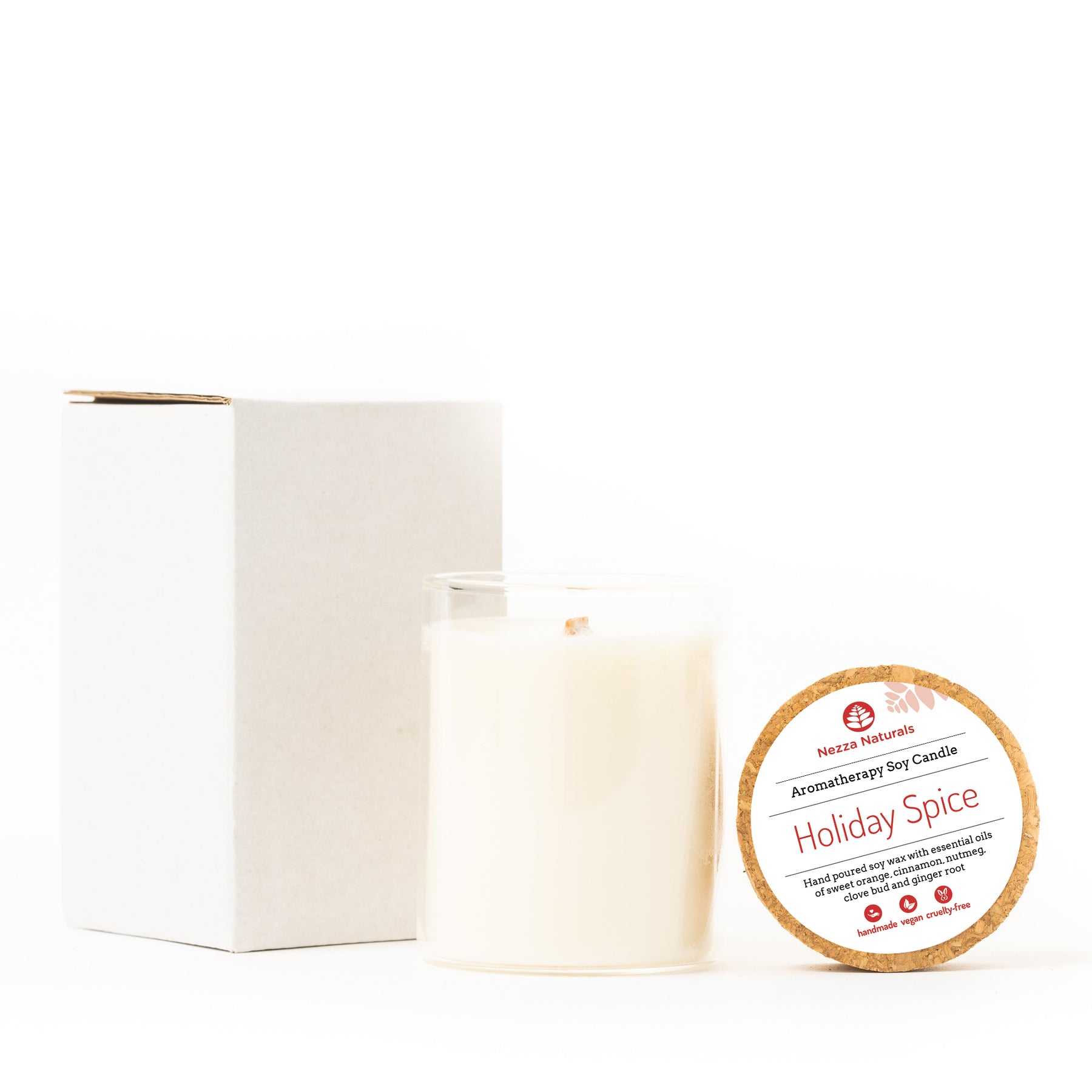 Aromatherapy Soy Candle in Lemongrass