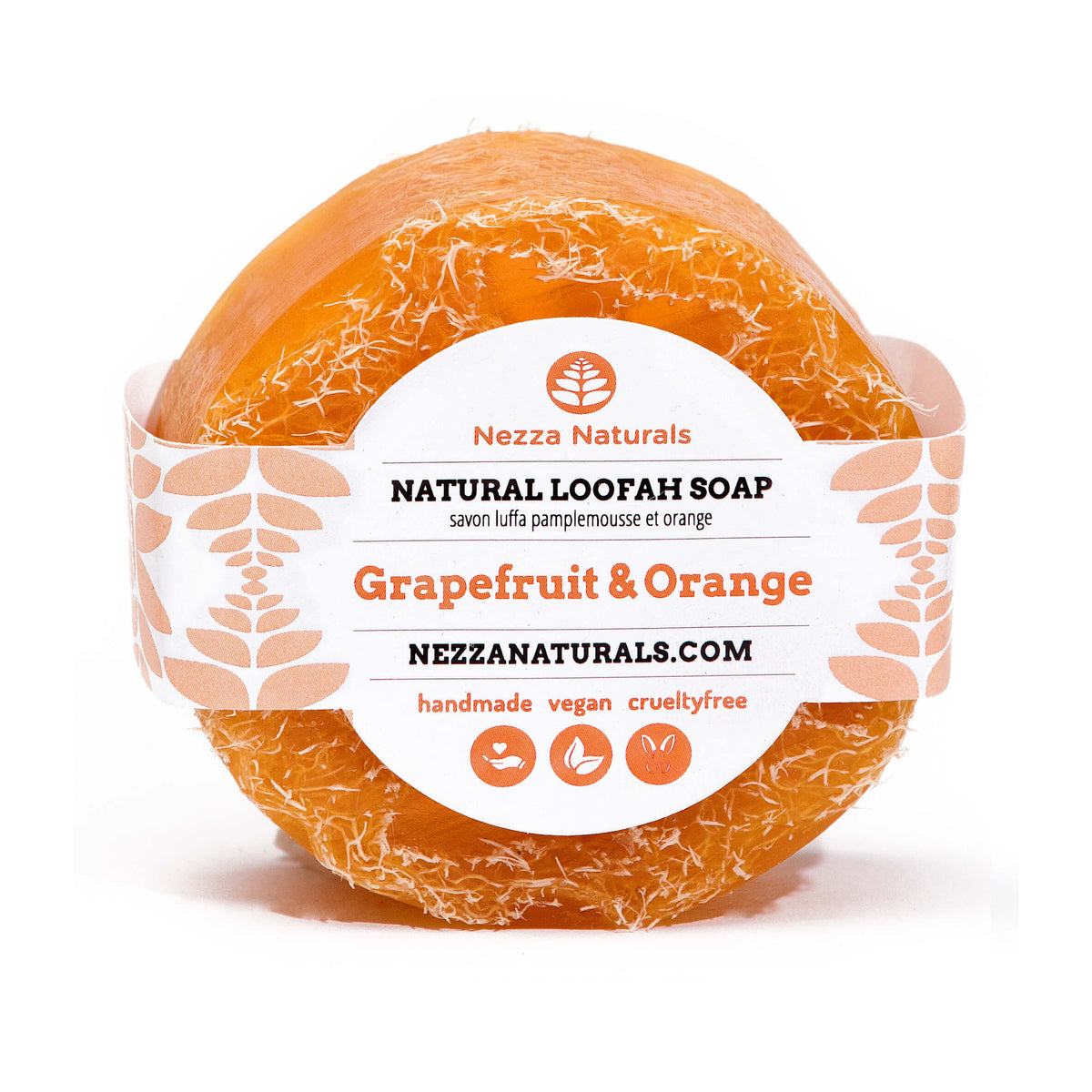 Grapefruit & Orange Loofah Soap Bar