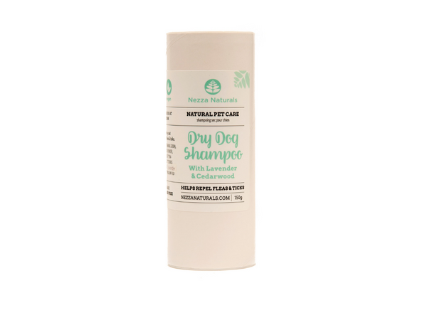 Natural dry shop dog shampoo