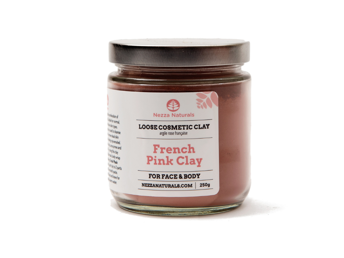 french pink clay | organic | natural | Nezza Naturals
