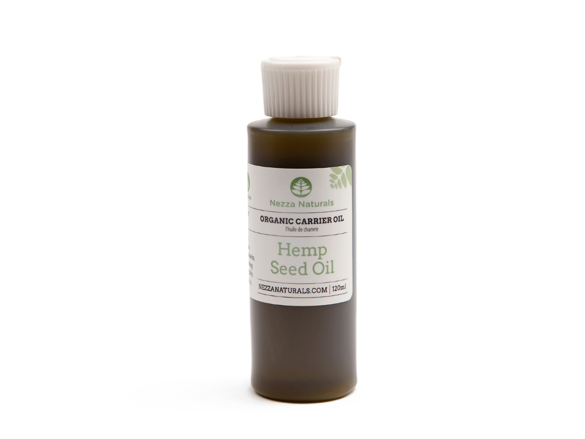 hemp seed carrier oil | organic | natural | Nezza Naturals