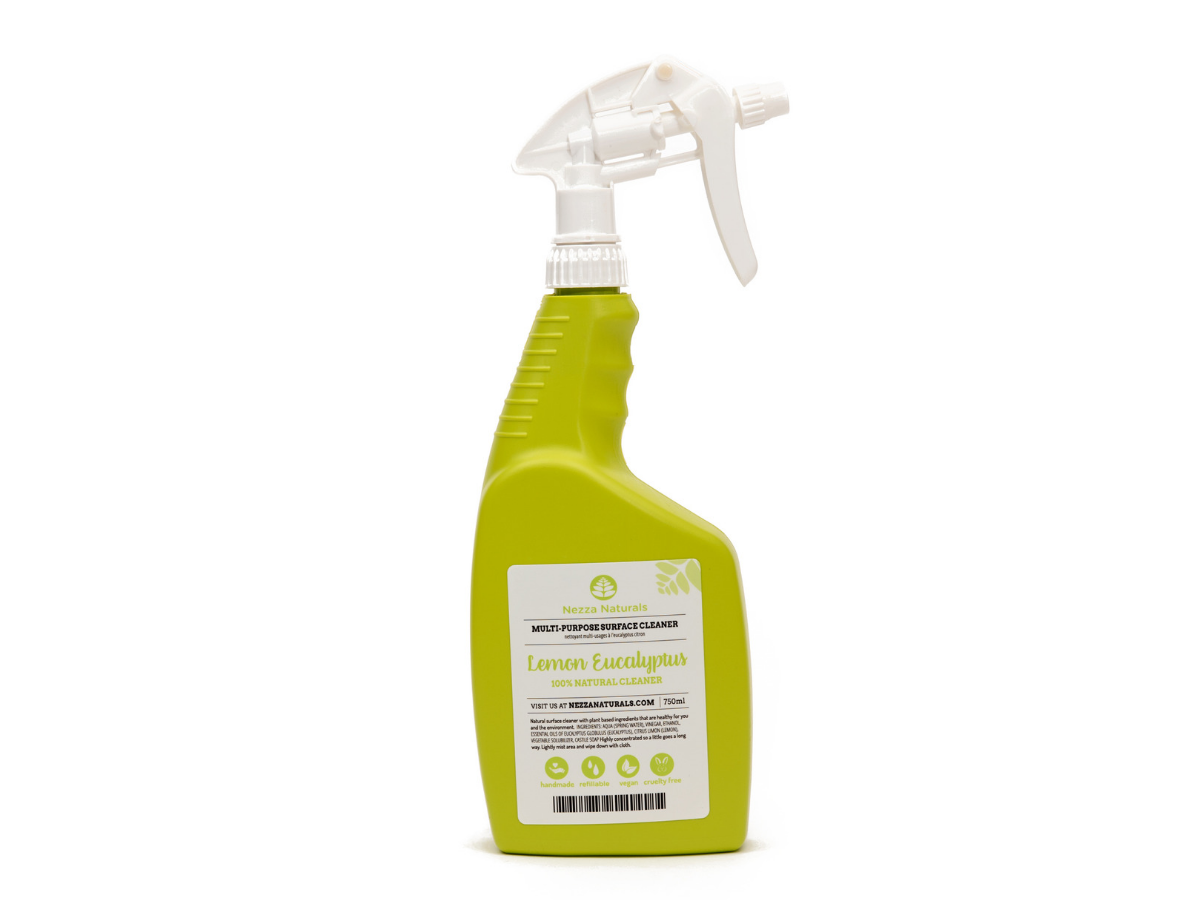 lemon eucalyptus multipurpose cleaner | organic | natural | Nezza Naturals