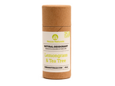 lemongrass and tea tree natural deodorant | organic | natural | Nezza Naturals
