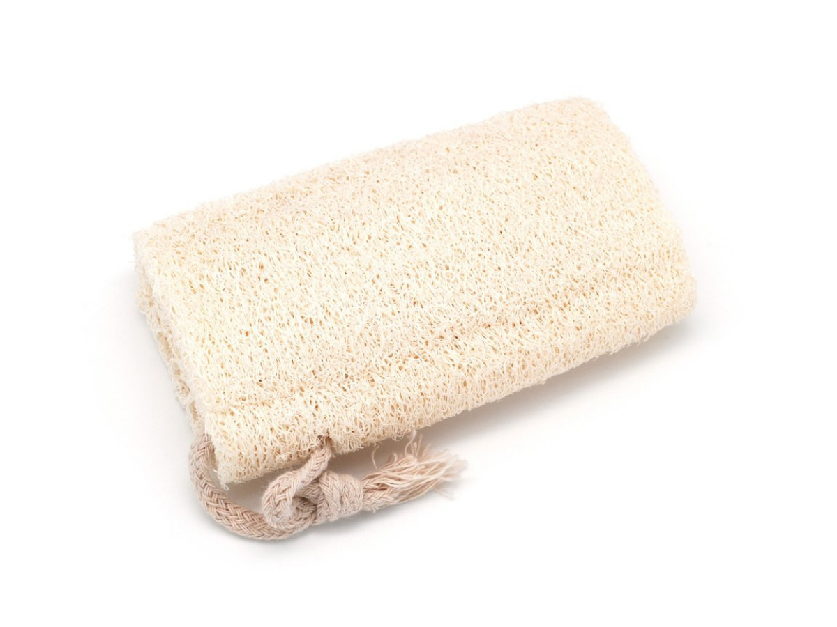 loofah exfoliator | organic | natural | Nezza Naturals