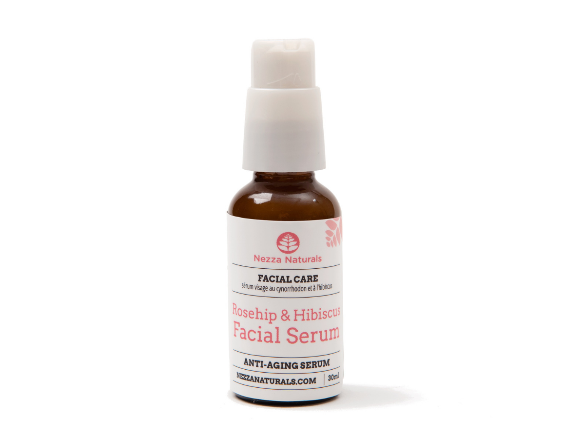 rosehip & hibiscus facial serum | organic | natural | Nezza Naturals