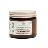 seaweed & mint facial exfoliant | organic | natural | Nezza Naturals