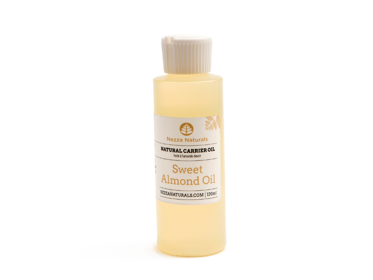 sweet almond carrier oil | organic | natural | Nezza Naturals