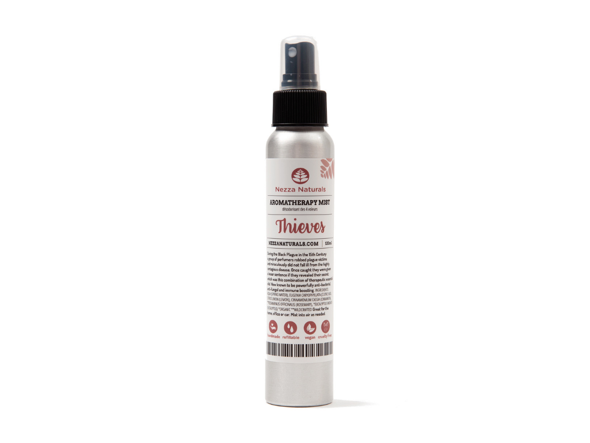 thieves aromatherapy mist | organic | natural | Nezza Naturals
