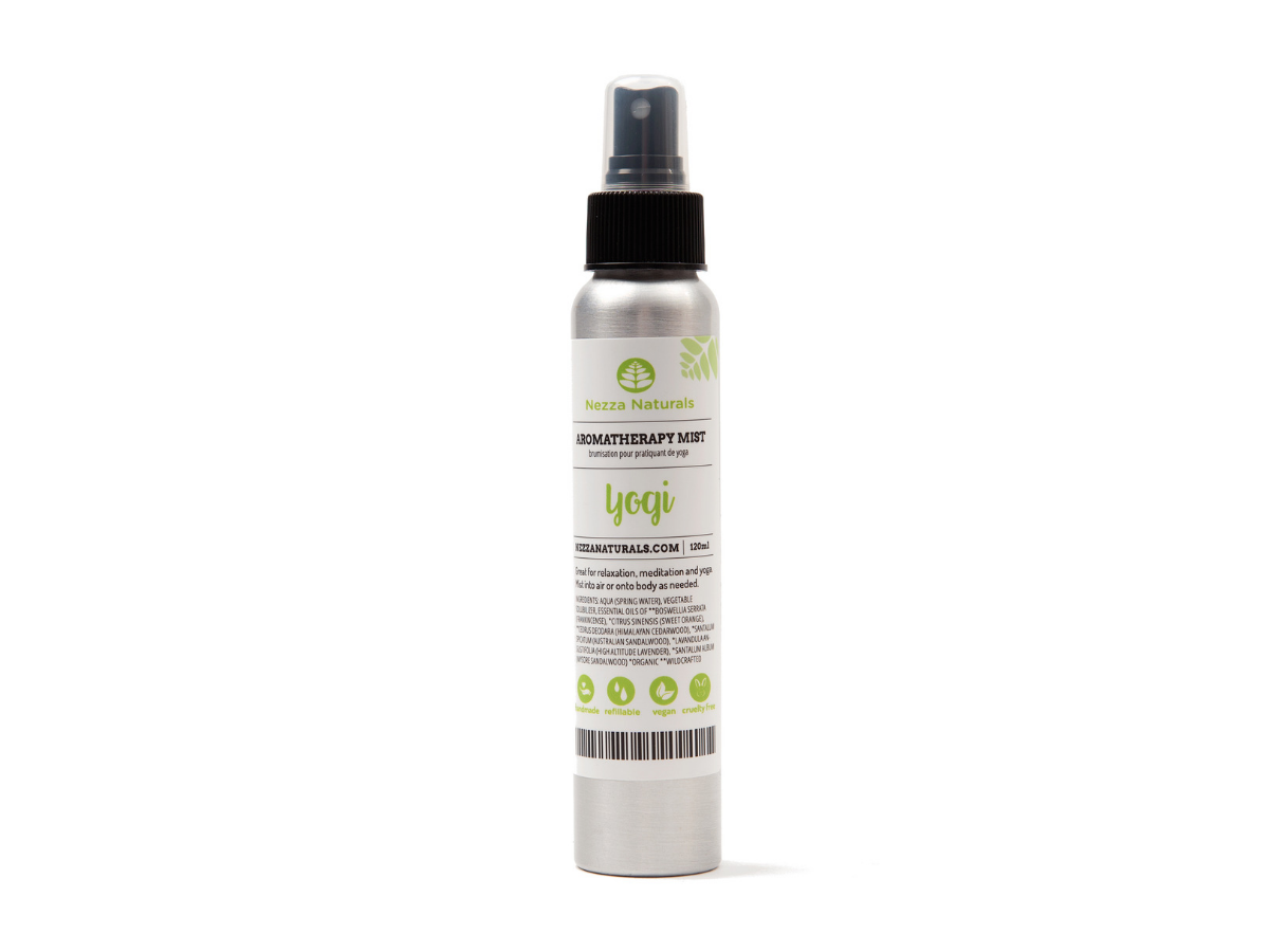 yogi aromatherapy mist | organic | natural | Nezza Naturals